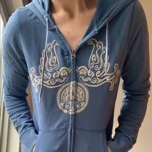 Luck Brand Peace Hoodie